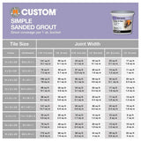 Custom Building Products SimpleGrout #647 Brown Velvet 1 qt. Pre-Mixed Grout