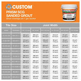 Custom Building Products Prism SCG #19 Pewter 1 gal. Ultimate Performance Pre-Mixed Single Component Grout