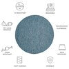 Safavieh Courtyard Metro 5 x 8 Navy/Gray Indoor/Outdoor Geometric Coastal Area Rug
