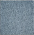 Safavieh Courtyard Metro 5 x 8 Navy/Gray Indoor/Outdoor Geometric Coastal Area Rug
