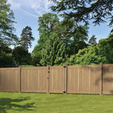 Veranda Linden 6x8 ft Cypress Vinyl Privacy Fence Panel