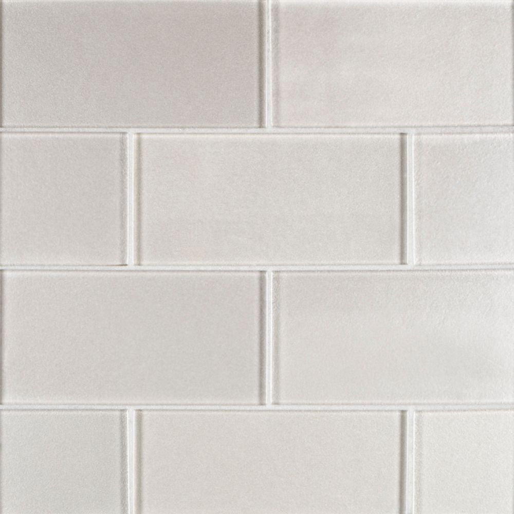 Jeffrey Court Morning Mist Blue 3 in. x 6 in. Glossy Glass Wall Tile (1 sq. ft./ pack)