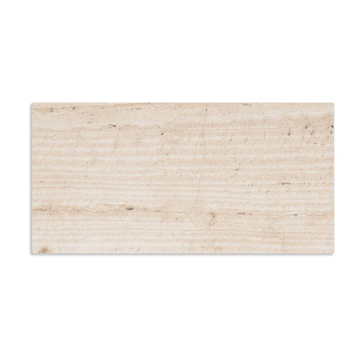 Jeffrey Court Travertine Beige/Cream 6 in. x 12 in. Honed Travertine Wall and Floor Tile (1 sq. ft. / pack)