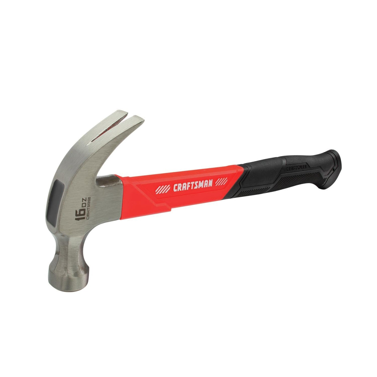Craftsman 16 oz Smooth Face General Purpose Claw Hammer with Fiberglass Handle