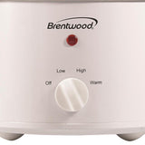 1.5 Qt. White Slow Cooker