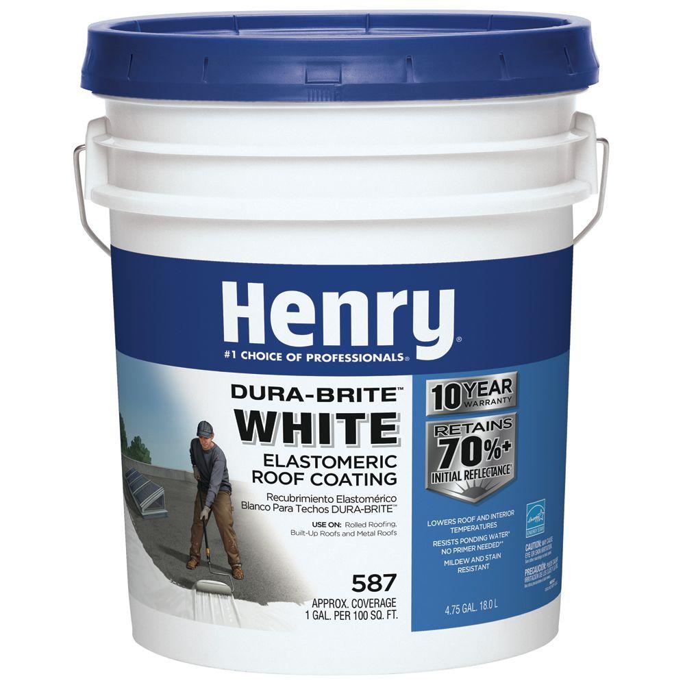 4.75 Gal. Acrylic Reflective Elastomeric Roof Coating