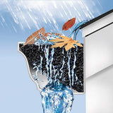 EZ 4 ft. Foam Filter Plastic Gutter Guard for 5 in. K-Style (8-Pack) - Super Arbor