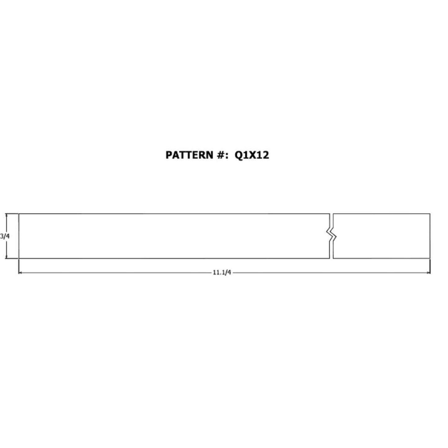 Alexandria Moulding 1 in. T x 12 in. W x 4 ft. L Pine Board