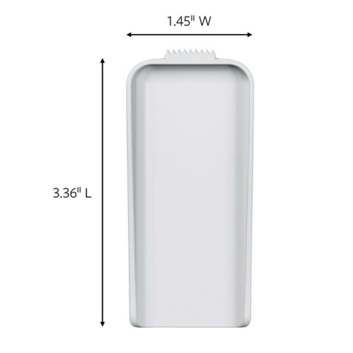 3M Command Plastic Coated White Canvas Picture Hanger, Large, 3 lb Capacity, 1 Pack