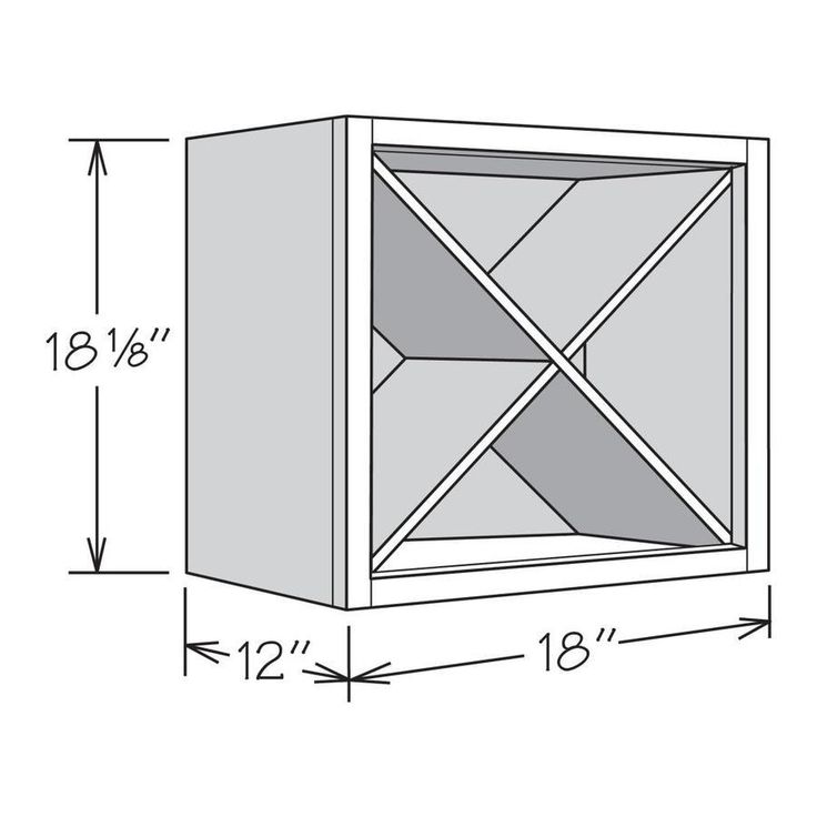 allen + roth Aveley 18-in W x 18.125-in H x 12-in D Linen Maple Drawer Wine Semi-Custom Cabinet