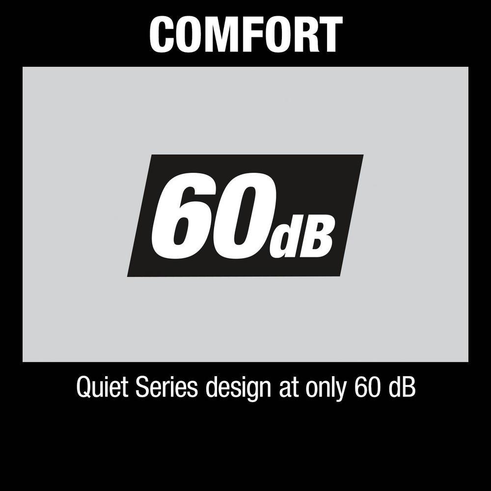 Quiet Series 2 Gal. 1 HP Oil-Free Electric Air Compressor - Super Arbor
