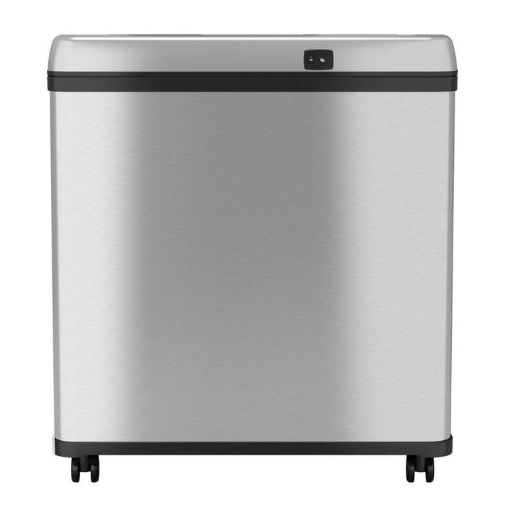 iTouchless 16-gallon Stainless Steel Recycling Bin