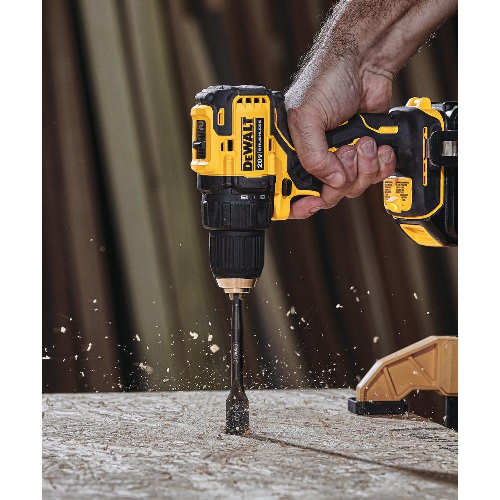 ATOMIC 20-Volt MAX Lithium-Ion Brushless Cordless Compact 1/2 in. Drill Driver with Bonus Cordless Recip Saw (Tool-Only)