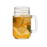 County Fair 12-Piece Clear Glass Drinking Jar Set