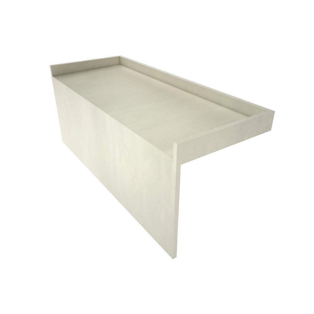 Redi Bench 28 in. x 12 in. Shower Bench Fits All Tile Redi Shower Bases 32 in. W - Super Arbor