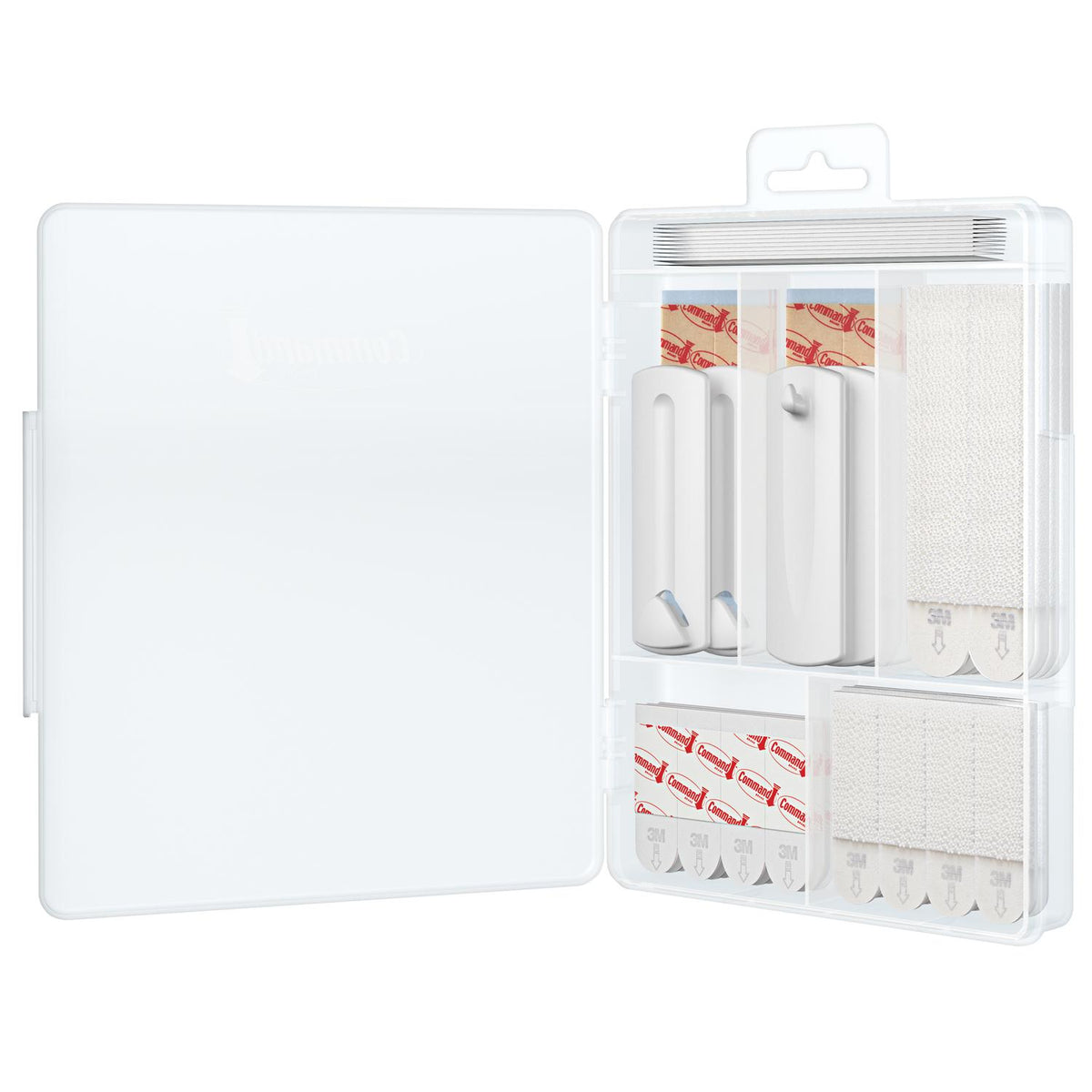 3M Command White Assorted Picture Hanging Kit, 5 lb Capacity, 38-Piece