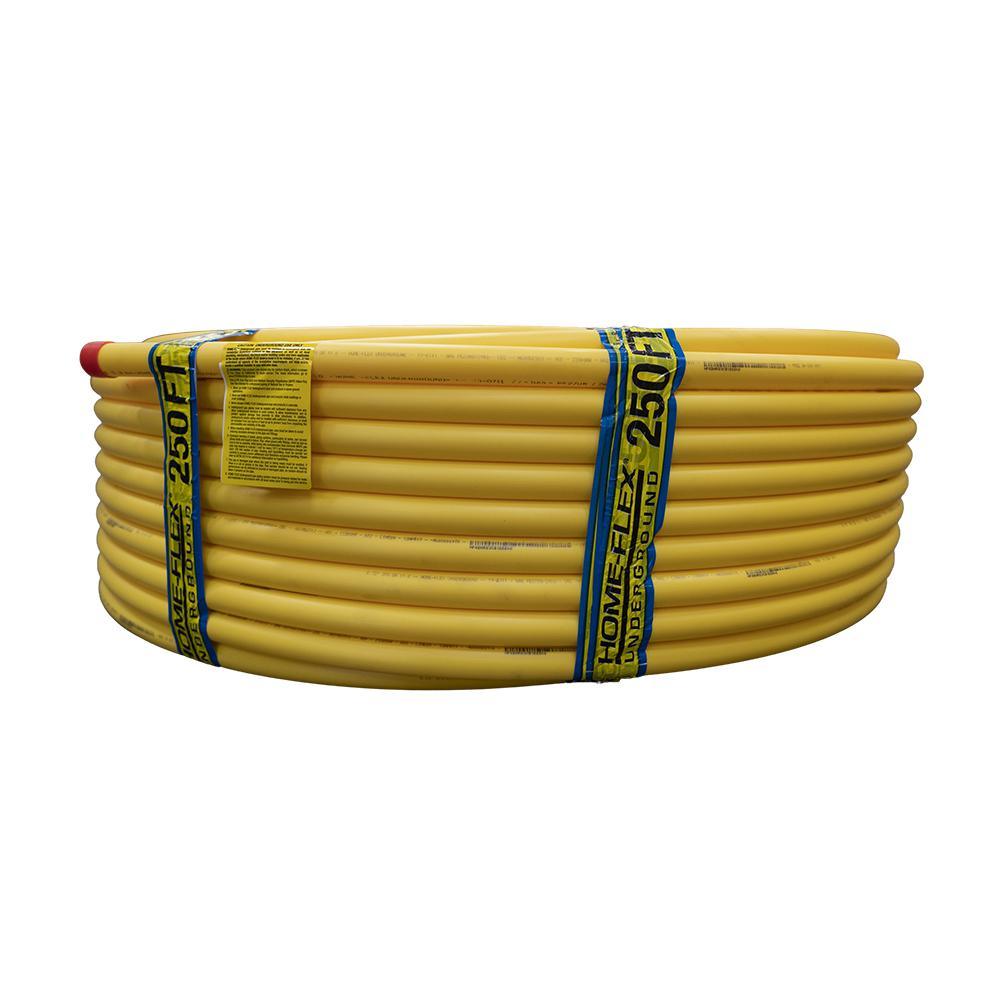1 in. IPS x 250 ft. DR 11 Underground Yellow Polyethylene Gas Pipe