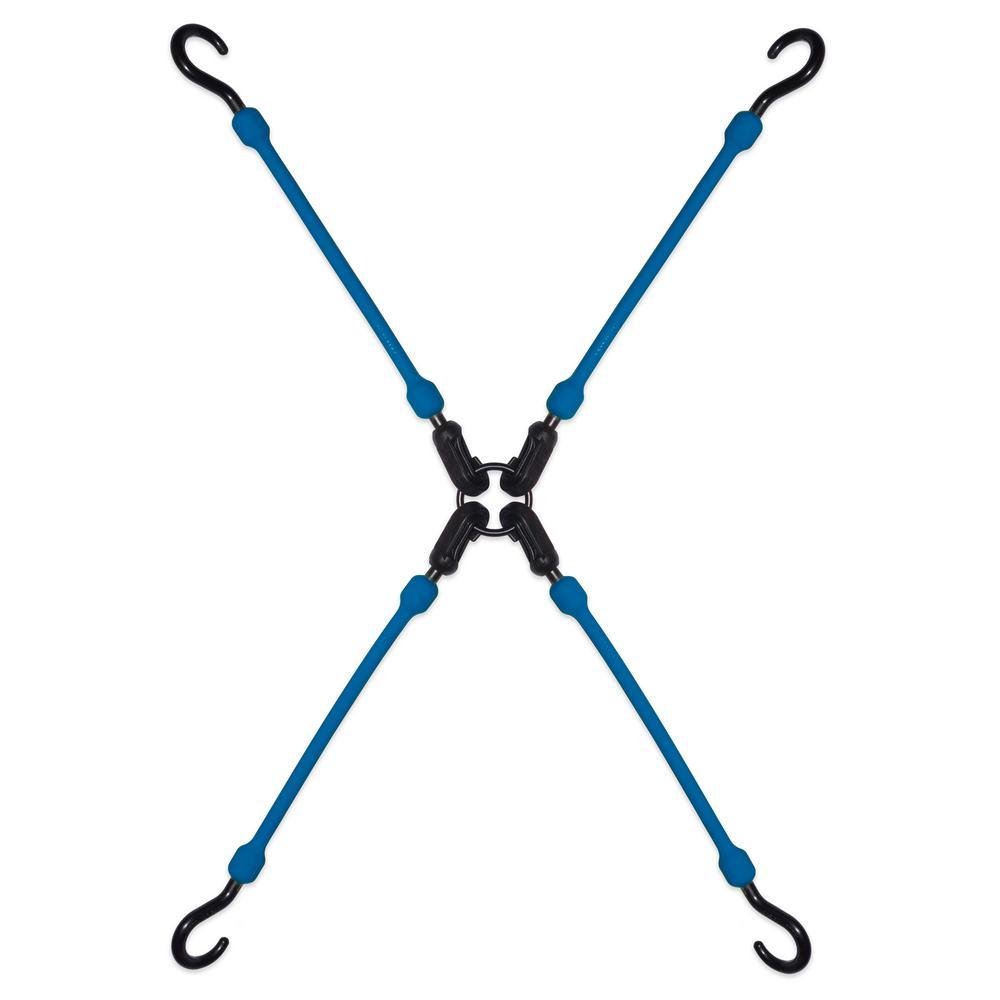 12 in. 4-Arm Flex-Web in Blue - Super Arbor