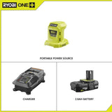 18-Volt ONE+ Lithium-Ion Portable Power Source with 2.0 Ah Battery and Charger Kit - Super Arbor