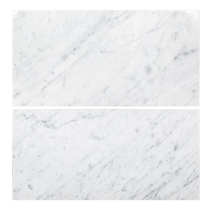Jeffrey Court Carrara White 6 in. x 12 in. Honed Marble Wall and Floor Tile (1 sq. ft. / pack)