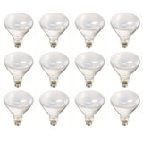 Philips 65-Watt BR40 Incandescent Flood Light Bulb Soft White (2700K) (12-Pack)