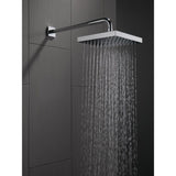 1-Pattern 8 in. Wall Mount Rain Fixed Shower Head in Chrome - Super Arbor
