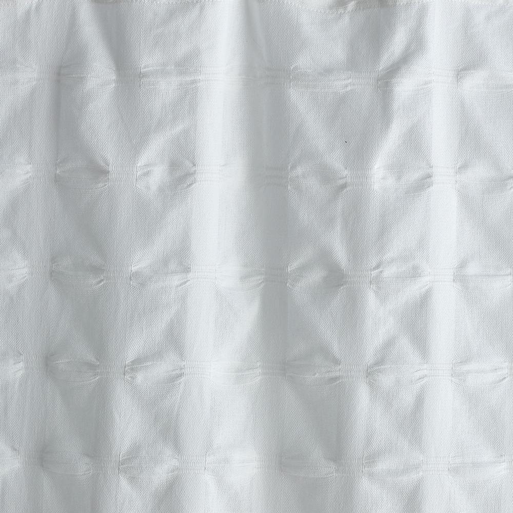 Organic Cotton 72 in. White Shower Curtain - Super Arbor