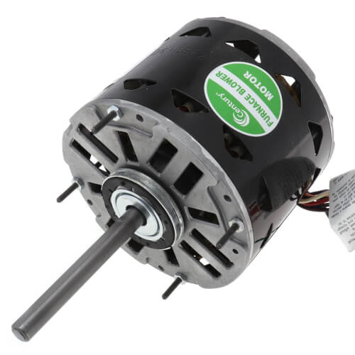 Century D1036 blower motor - front view (Type: Permanent Split Capacitor; Voltage: 230V, 208V, 208/230V)
