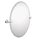 Glenshire 26 in. x 22 in. Frameless Pivoting Wall Mirror in Chrome