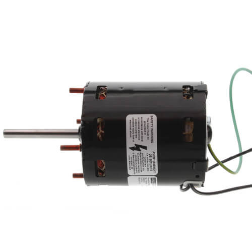 Fasco D1123 inducer motor - detail view (Type: Permanent Split Capacitor; Voltage: 230V, 208V)