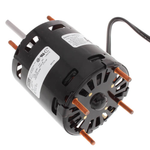 Fasco D1126 inducer motor - side view (Type: Shaded Pole; Voltage: 230V)