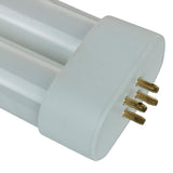9 in. 18-Watt U-Bent T6 FUL 4-Pin GX10Q CFL Fluorescent Tube Light Bulb, Black Light (5-Pack) - Super Arbor