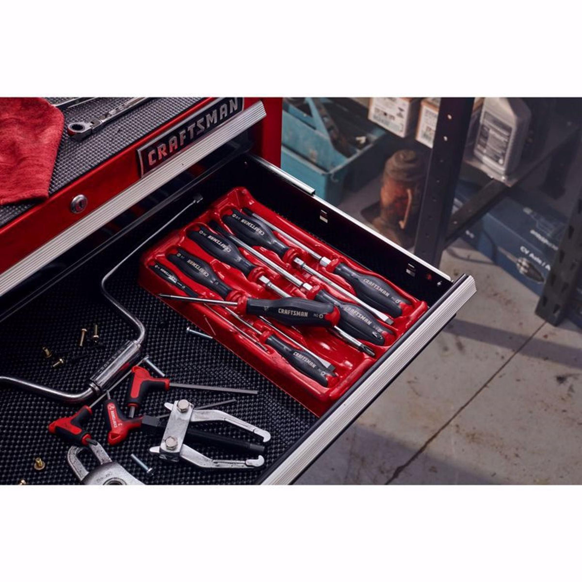 Craftsman V-Series 8pc Screwdriver Set - Durable and Ergonomic