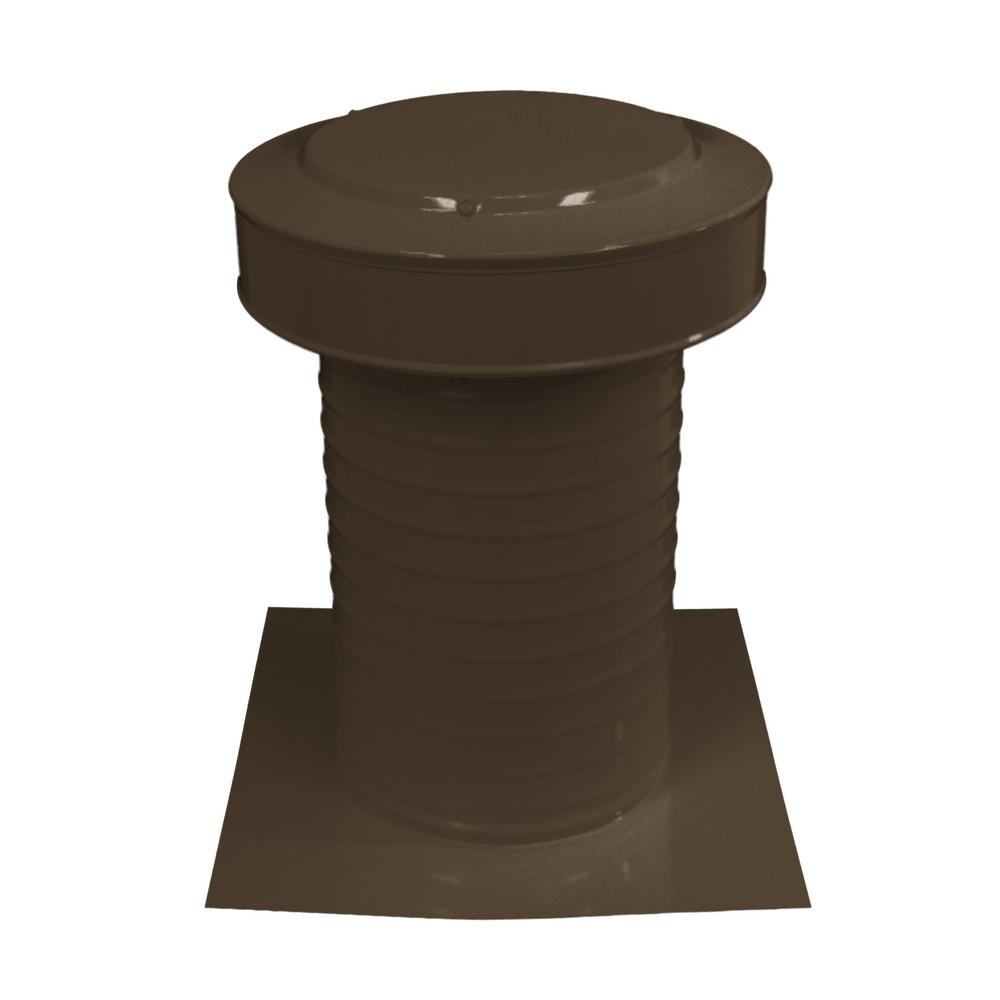 12 in. Dia Keepa Vent an Aluminum Roof Vent for Flat Roofs - Super Arbor