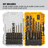 Black and Gold Drill Bit Set (14-Piece) - Super Arbor