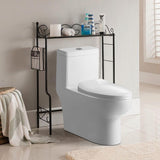 Dual Flush 1-piece 1.28/1.6 GPF Elongated One Piece Toilet with Soft Closing Seat - Super Arbor