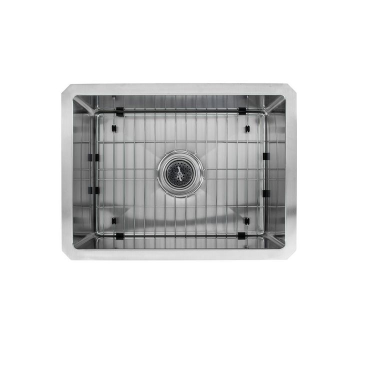 Undermount Stainless Steel 15 in. 16-Gauge Bar Sink in Brushed Stainless with Gooseneck Faucet