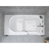 HD Series 30 in. x 60 in. Right Drain Quick Fill Walk-In Soaking Bathtub in White - Super Arbor
