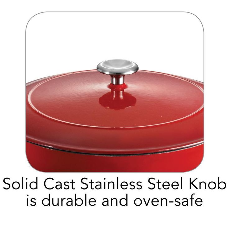 Gourmet 4 Qt. Cast Iron Braising Pan