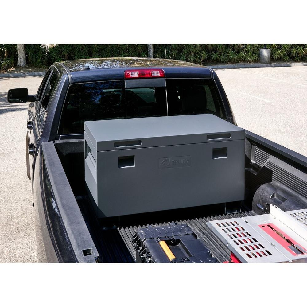 45 in. Job Site Box, Gray - Super Arbor