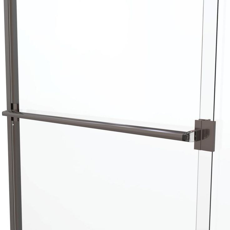 Classic 60 in. x 57 in. Clear Semi-Frameless Sliding Tub Door in Oil Rubbed Bronze