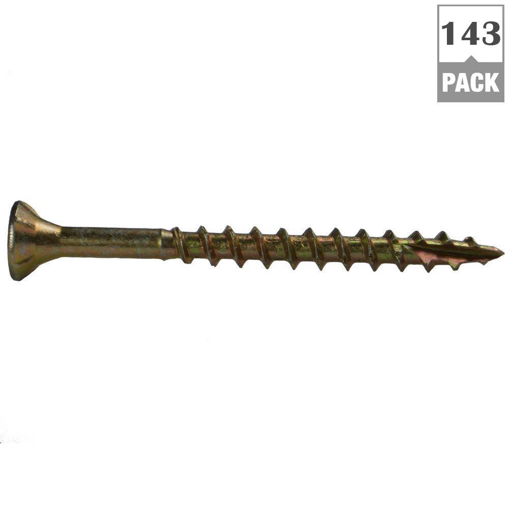 #8 x 1-3/4 in. Phillips Bugle-Head Construction Screw (1 lb./Pack)