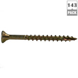 #8 x 1-3/4 in. Phillips Bugle-Head Construction Screw (1 lb./Pack)
