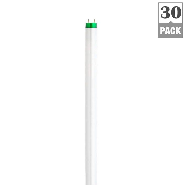 Philips 32-Watt 4 ft. T8 Alto Linear Fluorescent Tube Light Bulb Neutral (3500K) (30-Pack)