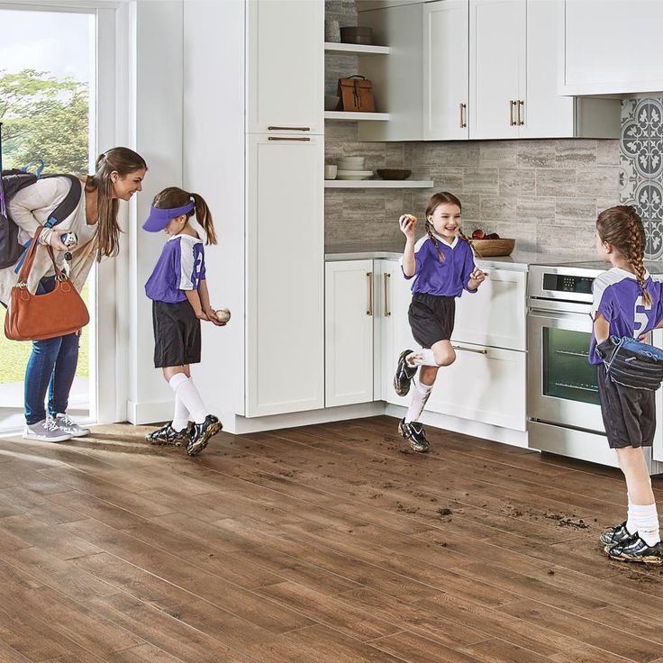 Mohawk ForeverStyle Oak Wood 6-in x 24-in Matte Porcelain Wood Look Floor Tile