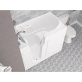 HD Series 26 in. x 46 in. Left Drain Quick Fill Walk-In Soaking Bathtub in White - Super Arbor