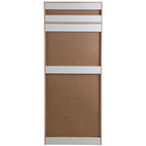 Cambridge Shaker Ready-to-Assemble 33x84x24.5 in. Base Double Oven Cabinet w/ 2 Soft Close Doors & Drawer in White