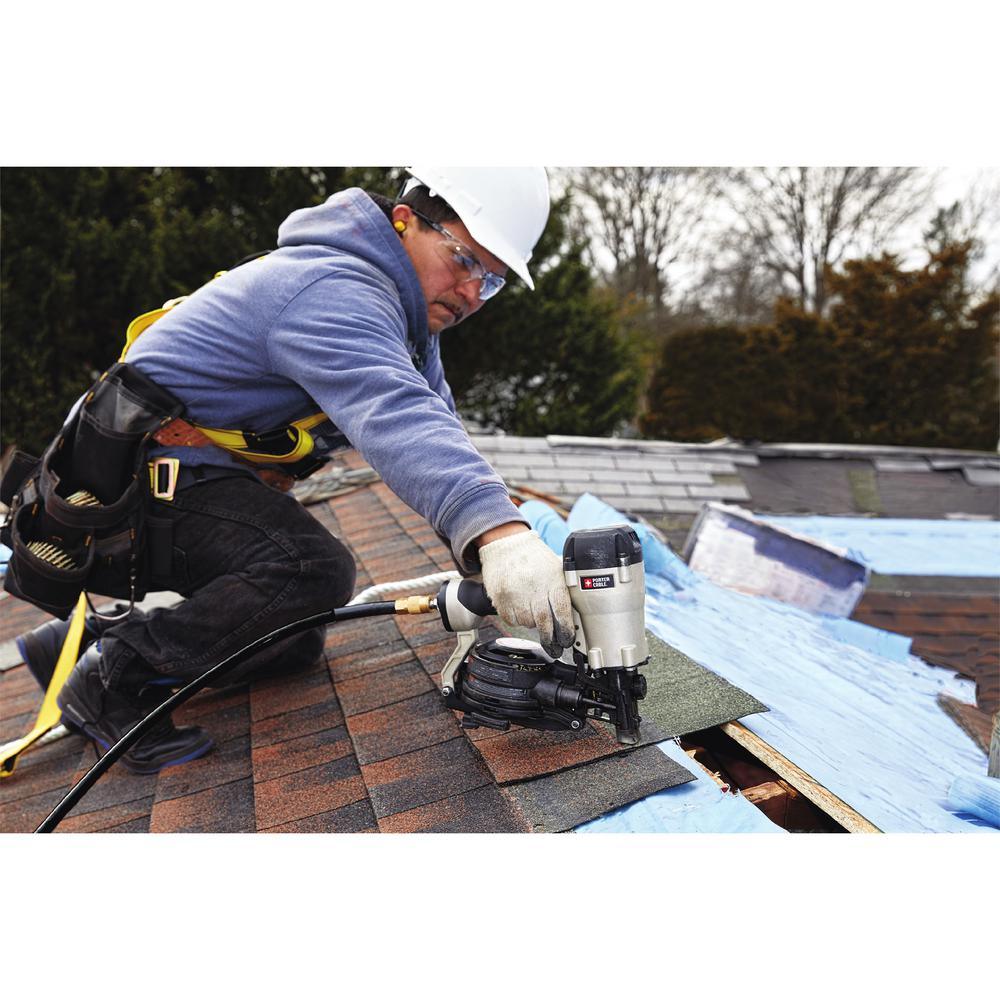 Pneumatic 15-Degree Coil Roofing Nailer - Super Arbor