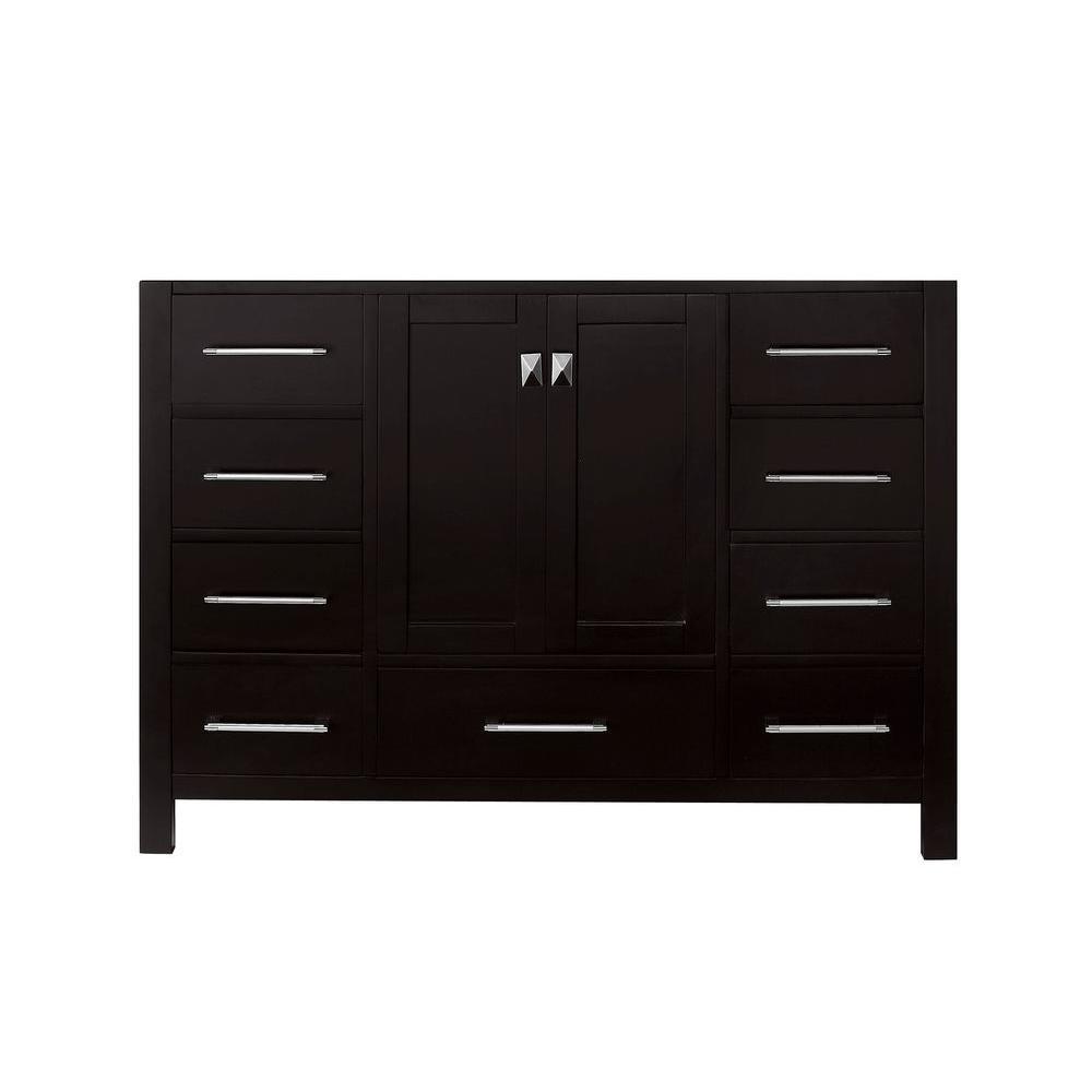 Caroline Avenue 72 in. W Bath Vanity Cabinet Only in White - Super Arbor