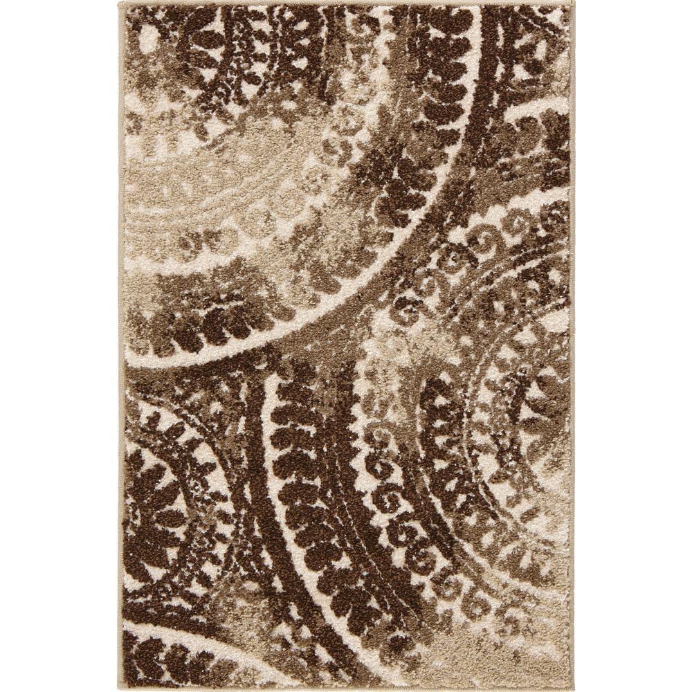 Spiral Gray 7 ft. x 9 ft. Geometric Medallion Area Rug - Super Arbor